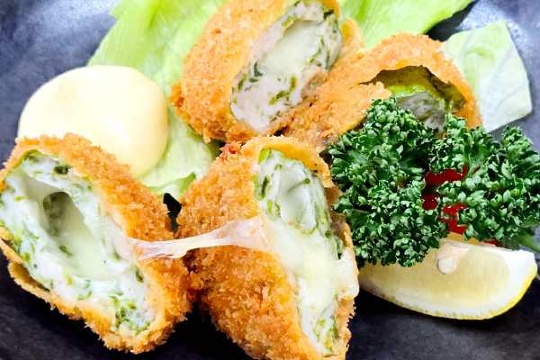 大あさり半平太しそチーズ揚げ